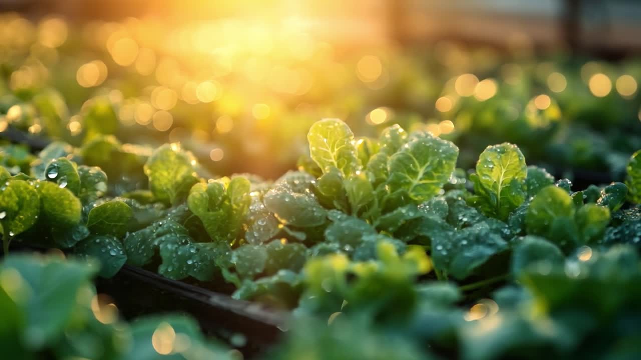 Freshly grown cabbages in the garden