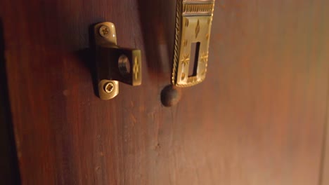 kerala traditional home front door lock design manichithathazhu