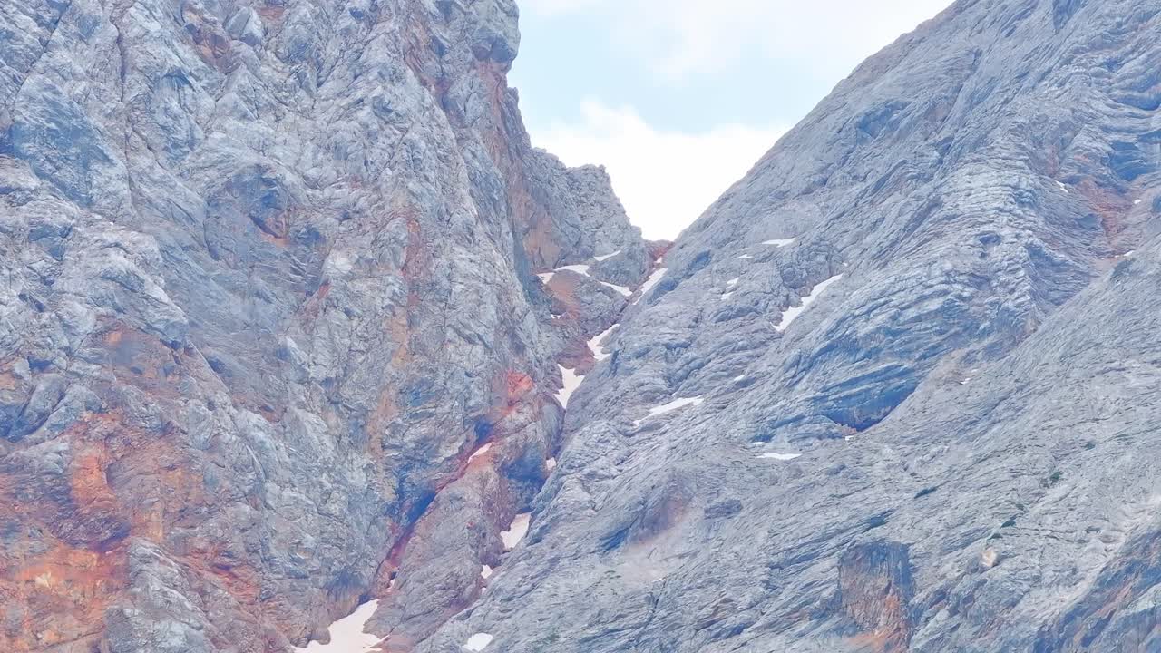 돌로마이트 산맥 의 매혹적 인 거친 절벽. 배경, 정적