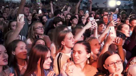 crowd at a concert