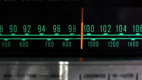 vintage radio dial 18