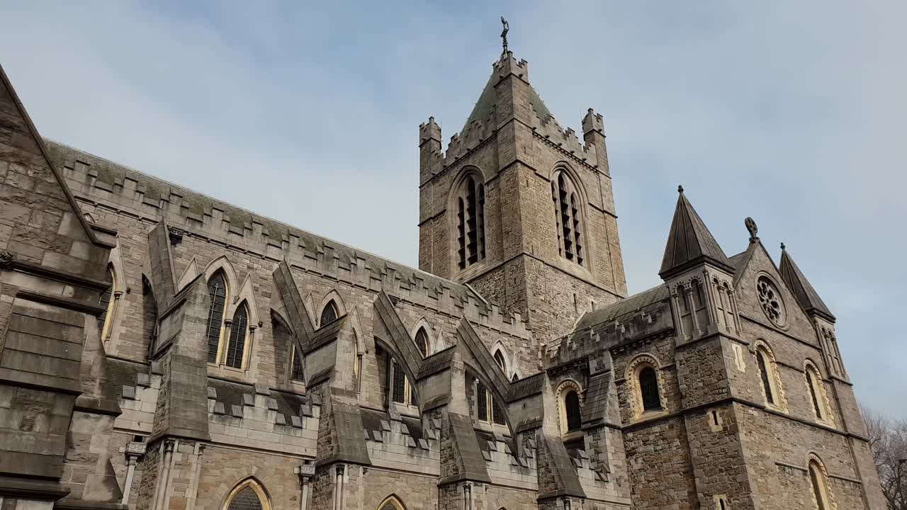 Chiesa imponente a Dublino - La Cattedrale di Christchurch.