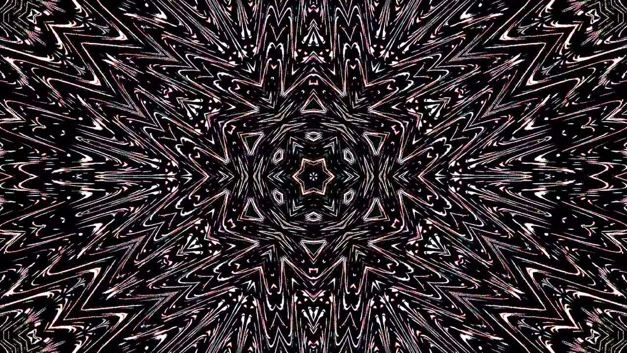 luz abstracta brillante que gobierna el color completo, caleidoscopio