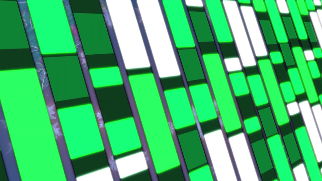 animación de movimiento de túnel geométrico de colores.