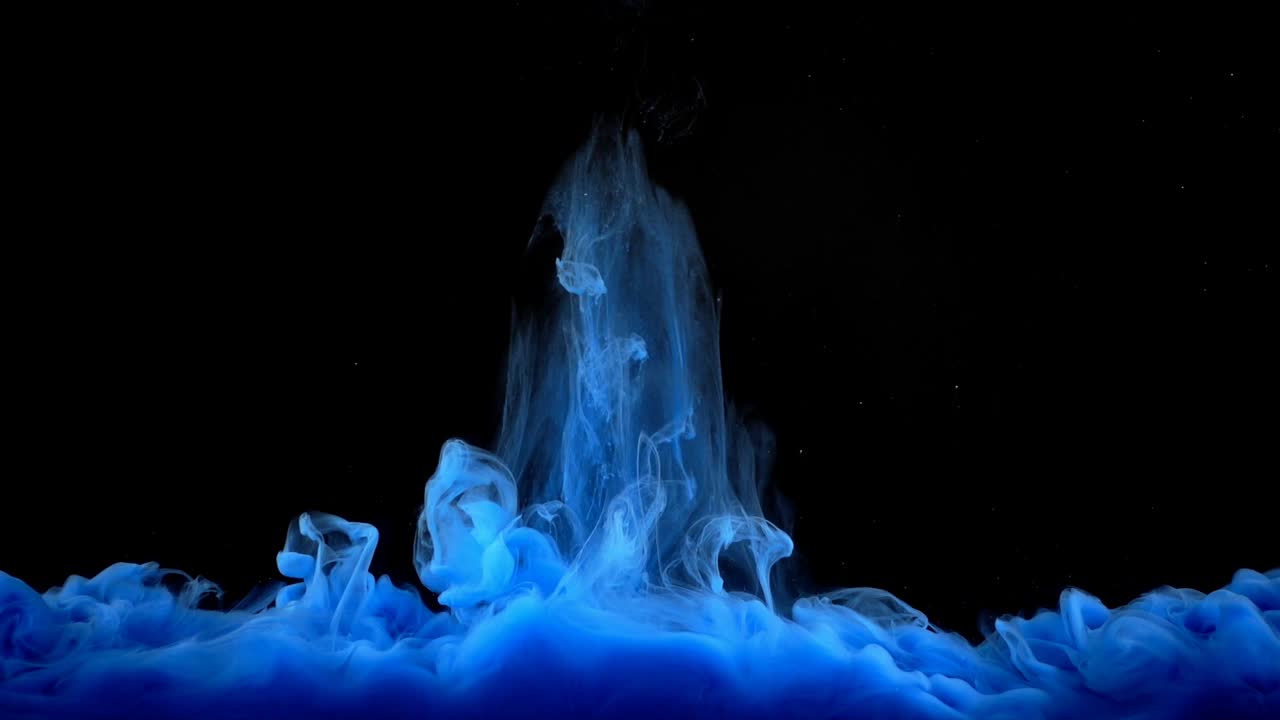 Dipinti. Forme astratte. Riprese su sfondo nero.