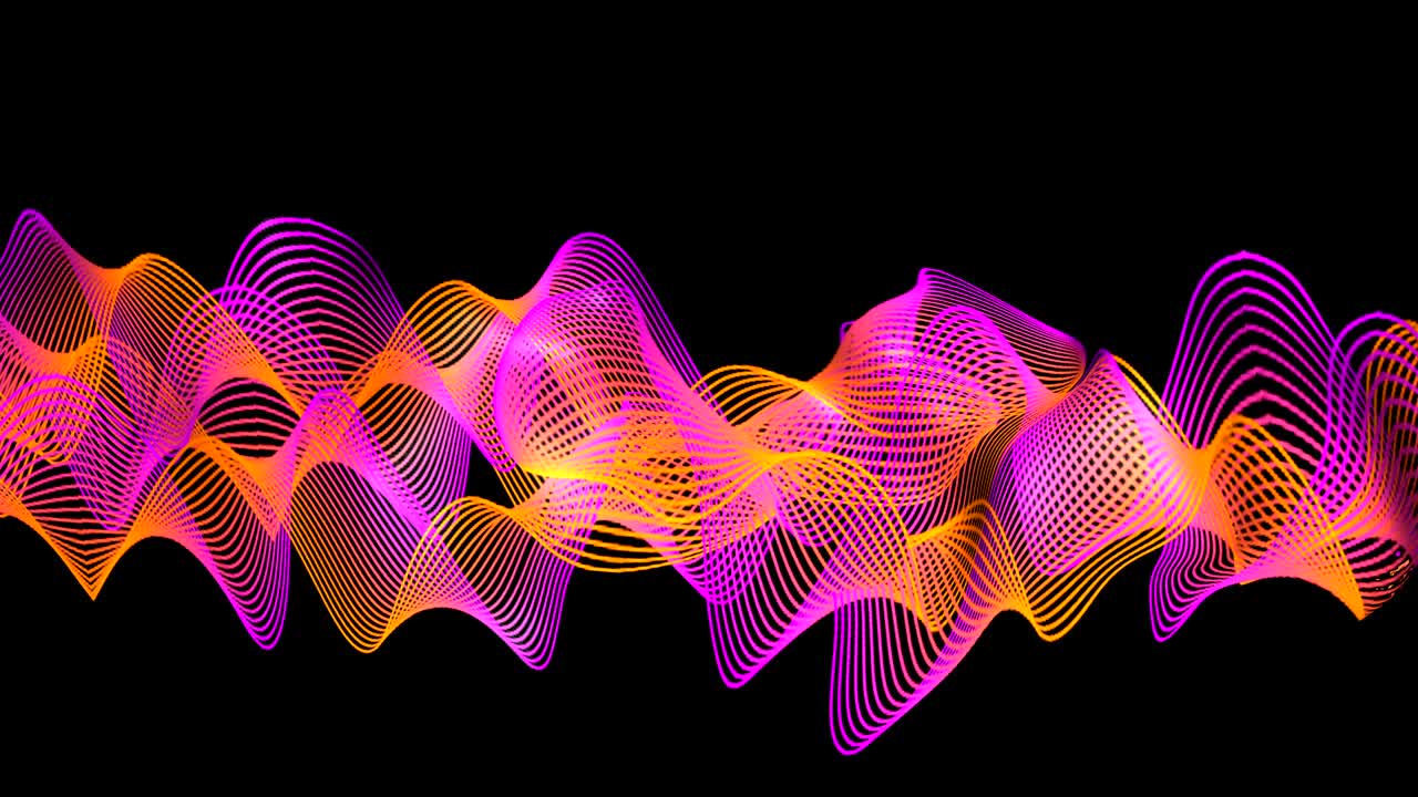 animación de arco iris de gradiente holográfico abstracto. gráfico de movimiento 4k. textura vibrante de moda, textil de moda, color neón, diseño gráfico ambiental, protector de pantalla.