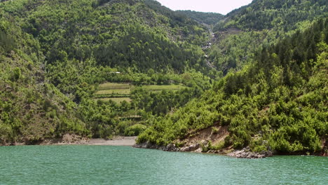 the drin river in albania