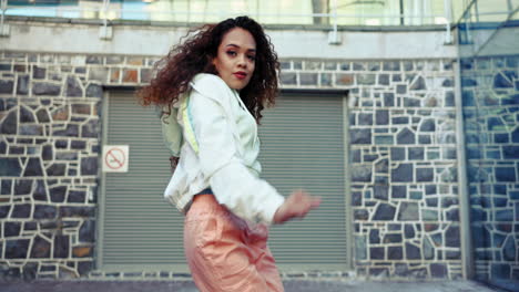 hip hop, dancing and woman in the city