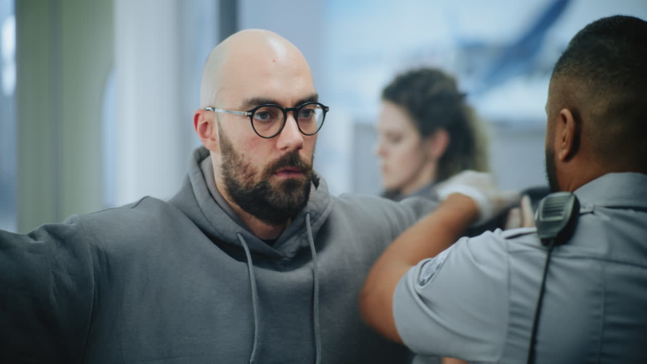 control de seguridad del aeropuerto