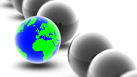 el globo. las imágenes de bucle tienen resolución de 4k.