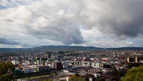 arquitectura de oslo lapso de tiempo diurno
