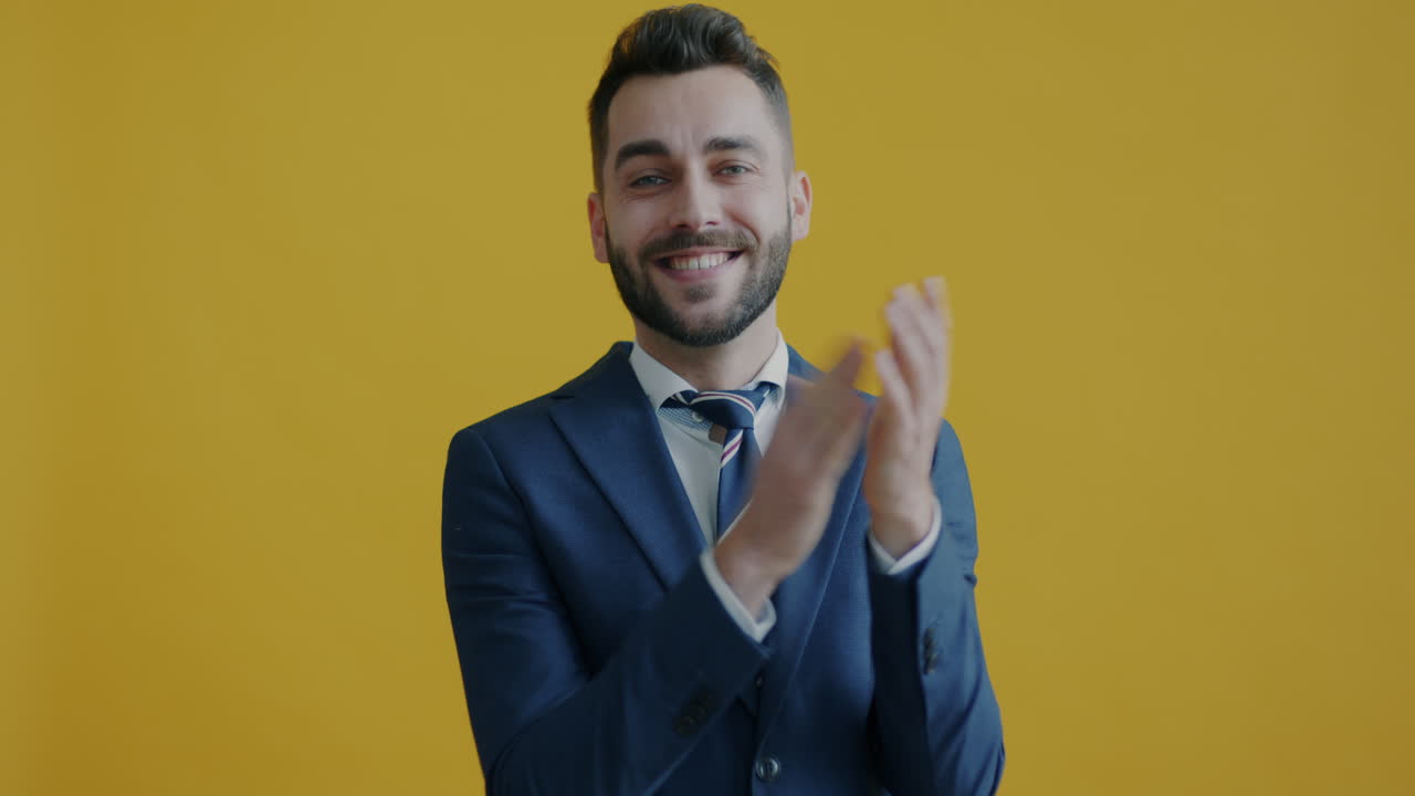 Businessman Applauding