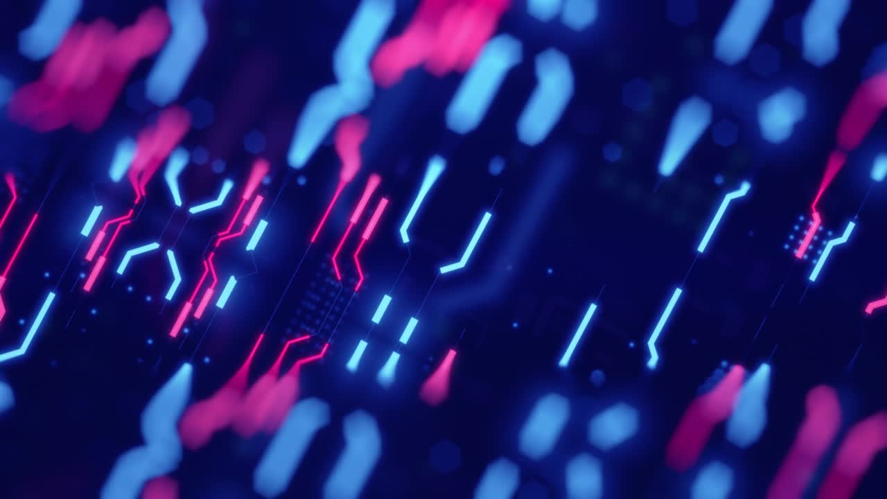 la tecnología abstracta da forma al fondo de los datos