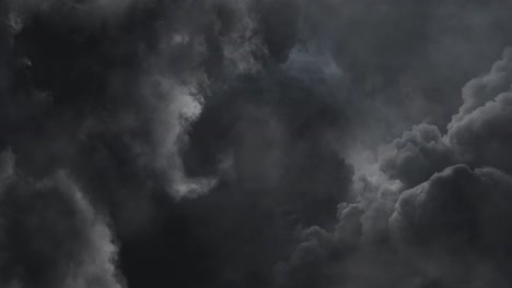 Lightning-and-Thunder-Storm-in-dark-sky