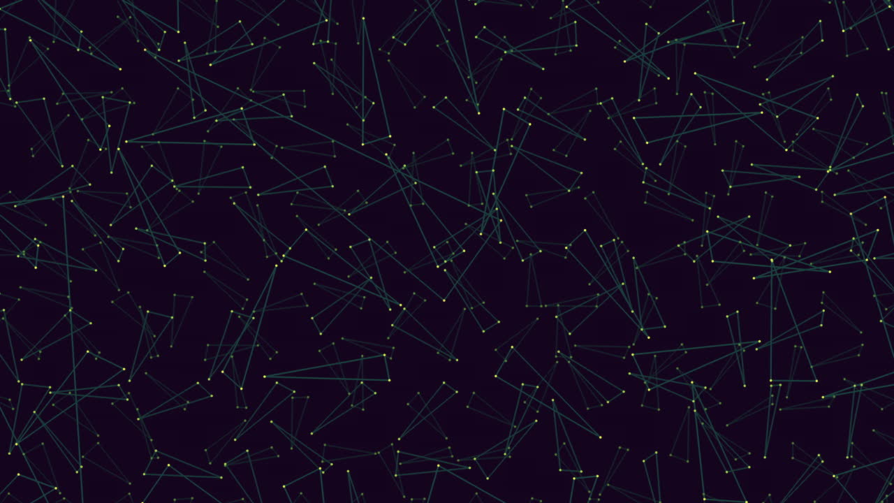 Abstract, modern pattern featuring black and blue triangles connected by thin lines, forming a grid-like network. Suitable for website or graphic design applications with a sleek aesthetic