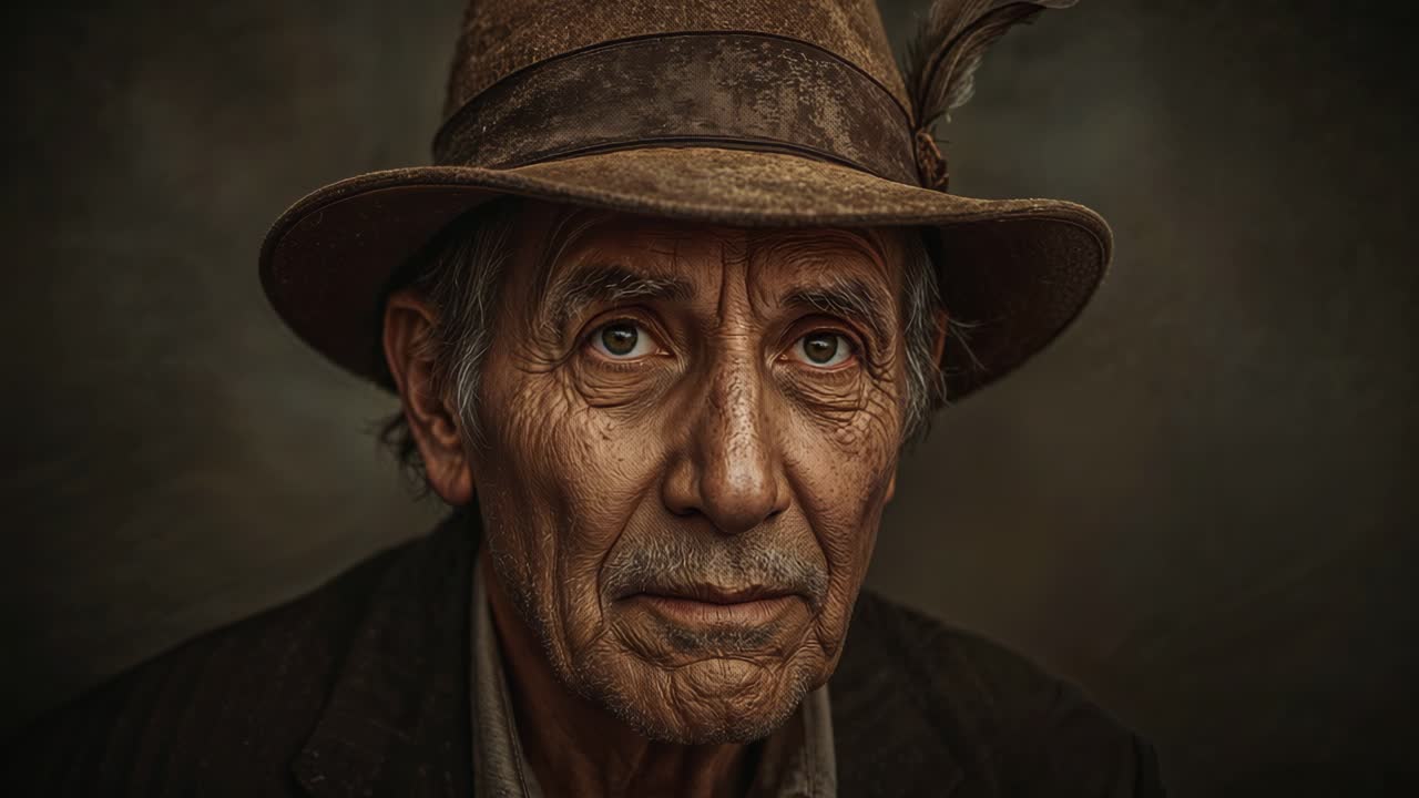 Portrait of an Elderly Man with Hat