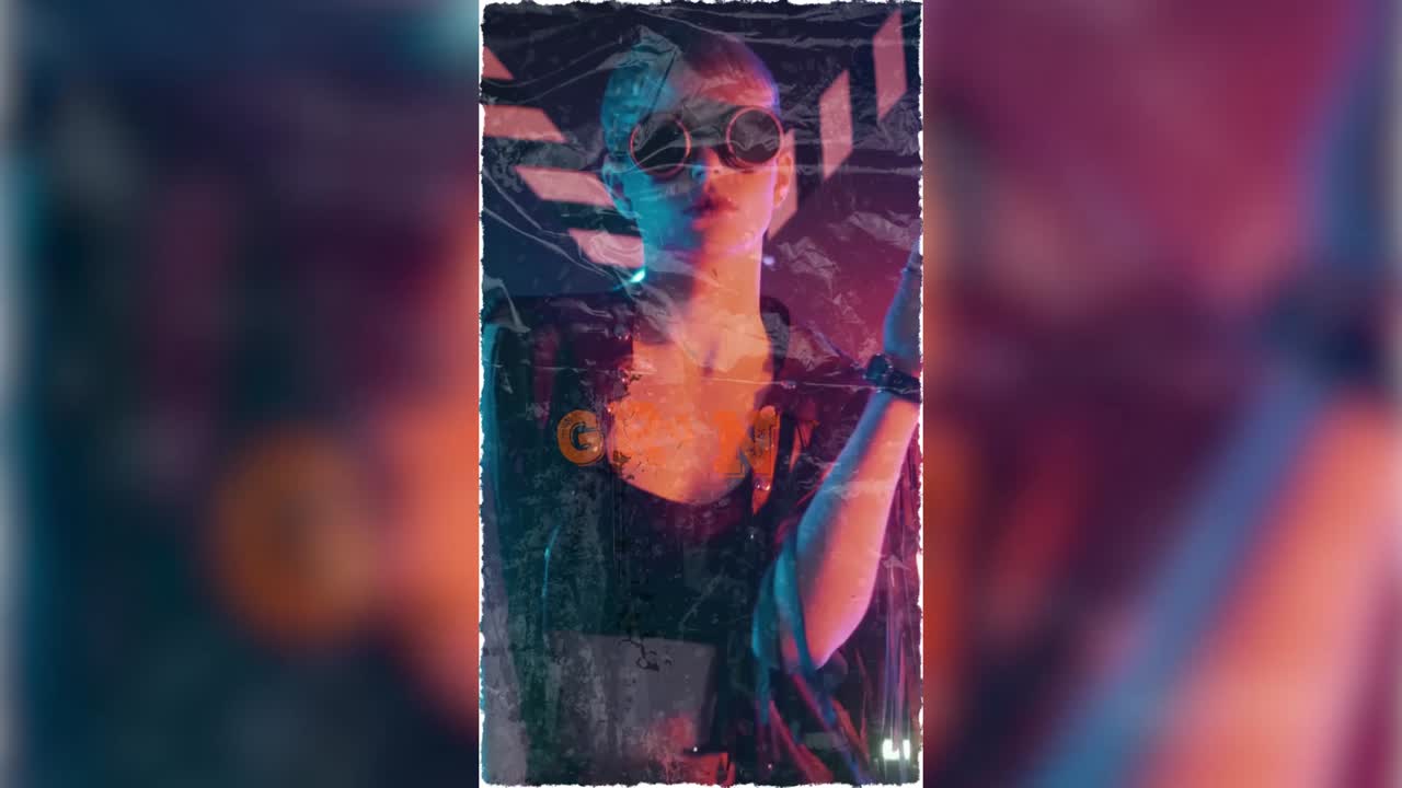 It features a fresh and grunge intro with dynamic text animations and grunge effects.