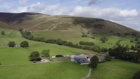 drone shot orbiting edale 03