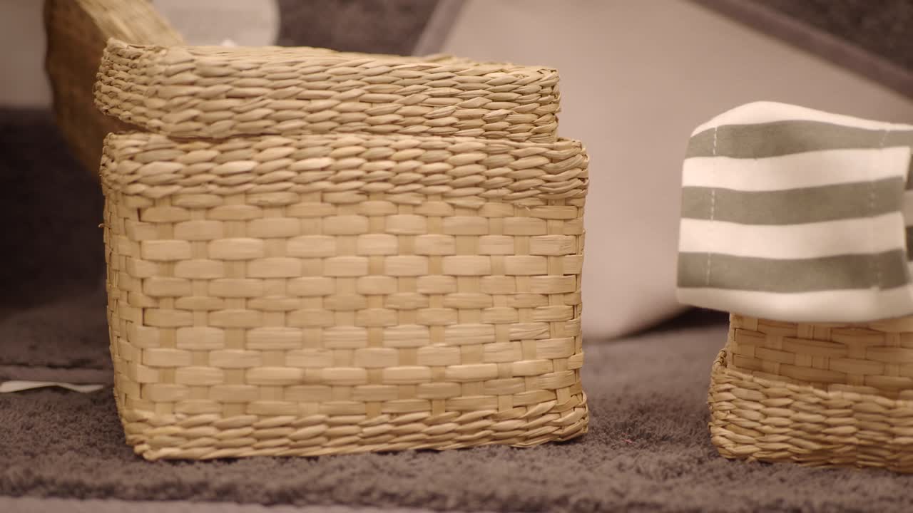 Wicker Storage Baskets