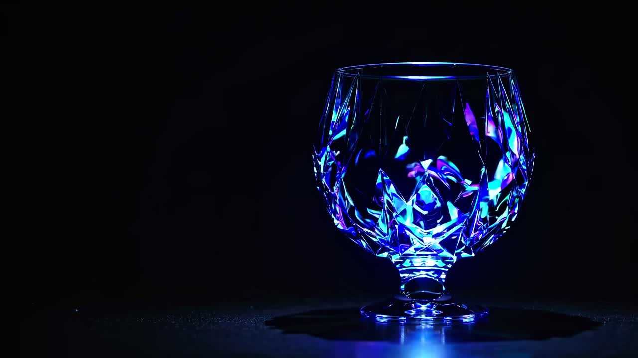 Illuminated Crystal Glass