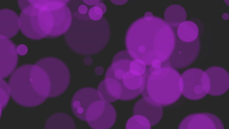 Purple-glitters-and-particles-on-black-background