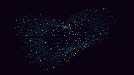 complex network illustration representing interconnected dots and lines