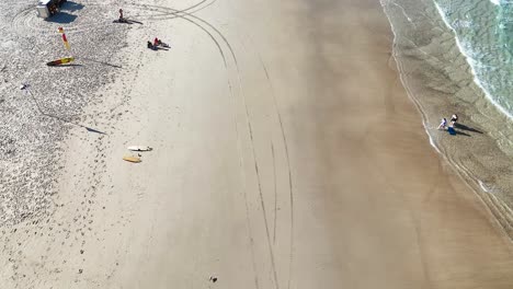 people enjoying a sunny day at the beach