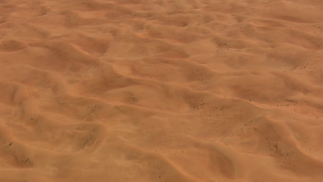 dunas del desierto vistas desde el cielo sin horizonte