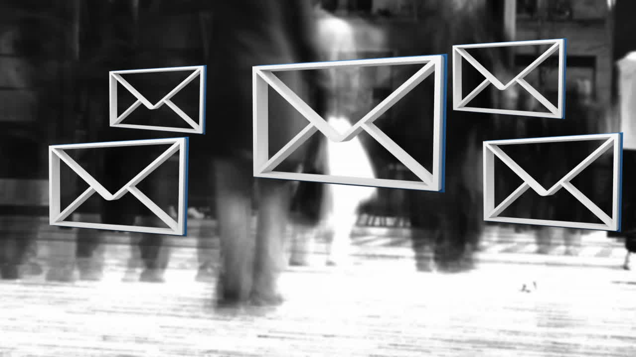 los íconos de los mensajes