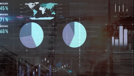 Animation-Der-Finanzdatenverarbeitung-über-Zwei