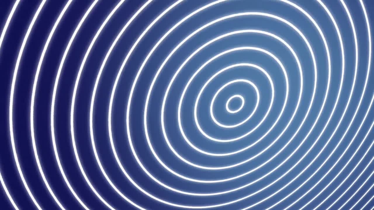 Spiral waves blue