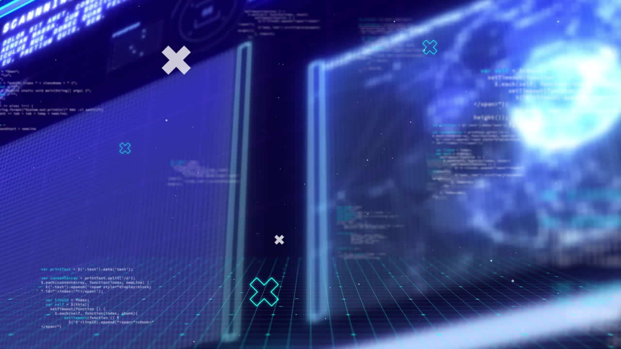 연결 네트워크의 애니메이션과 인터페이스의 데이터 처리