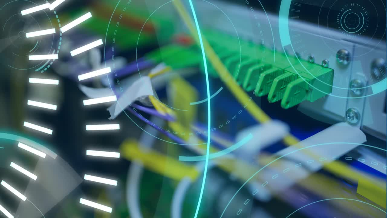 5g escrito en el medio de un círculo futurista 4k