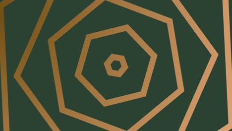 dark green shapes background