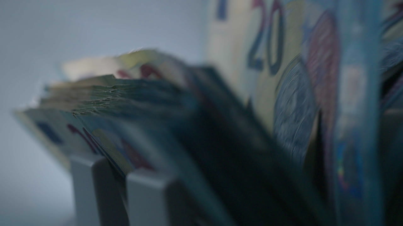 Stack of Euro Banknotes