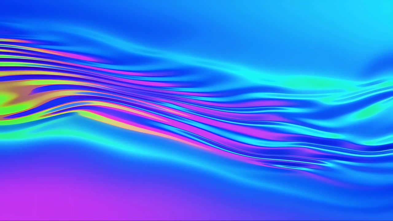 Abstract Fluid Motion Background 4K
