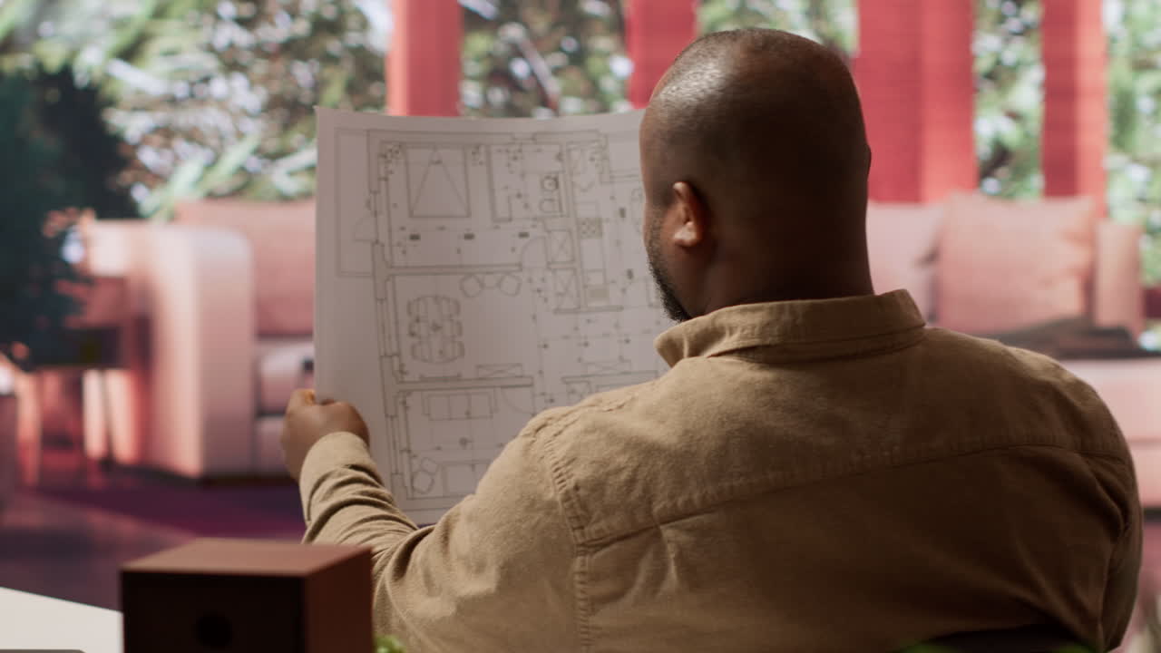 Business owner using digital tools to review and evaluate office spaces