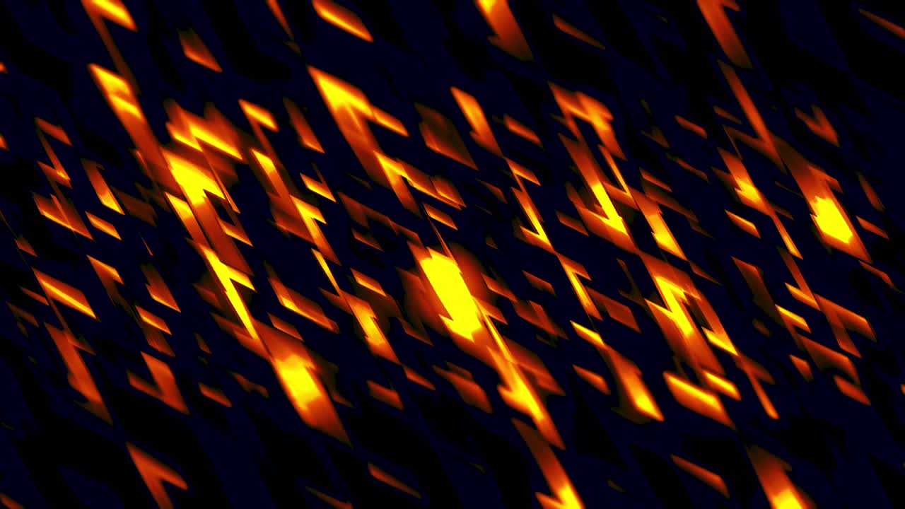 naranja y negro patrón geométrico abstracto