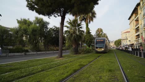 tram in nice, france