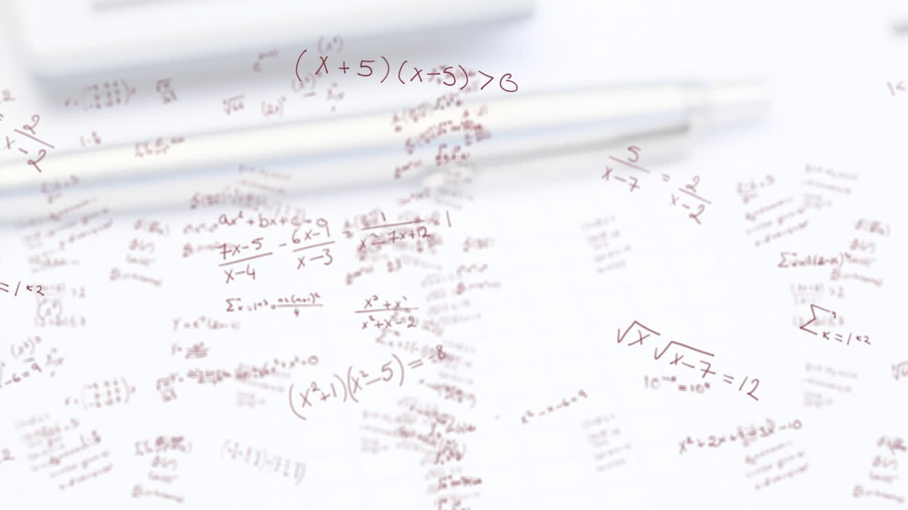 계산기가 회전하는 것에 대해 움직이는 수학적 방정식