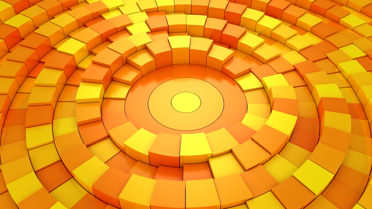 las cajas forman una onda