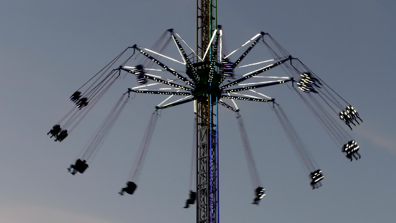 큰 카루셀 회전 시간 지연