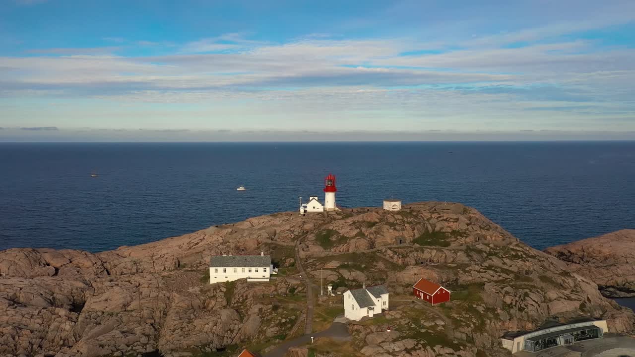 Coastal lighthouse. Lindesnes Lighthouse is a coastal lighthouse at the southernmost tip of Norway.