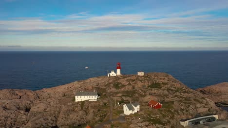 coastal lighthouse. lindesnes lighthouse is a coastal lighthouse at the southernmost tip of norway.