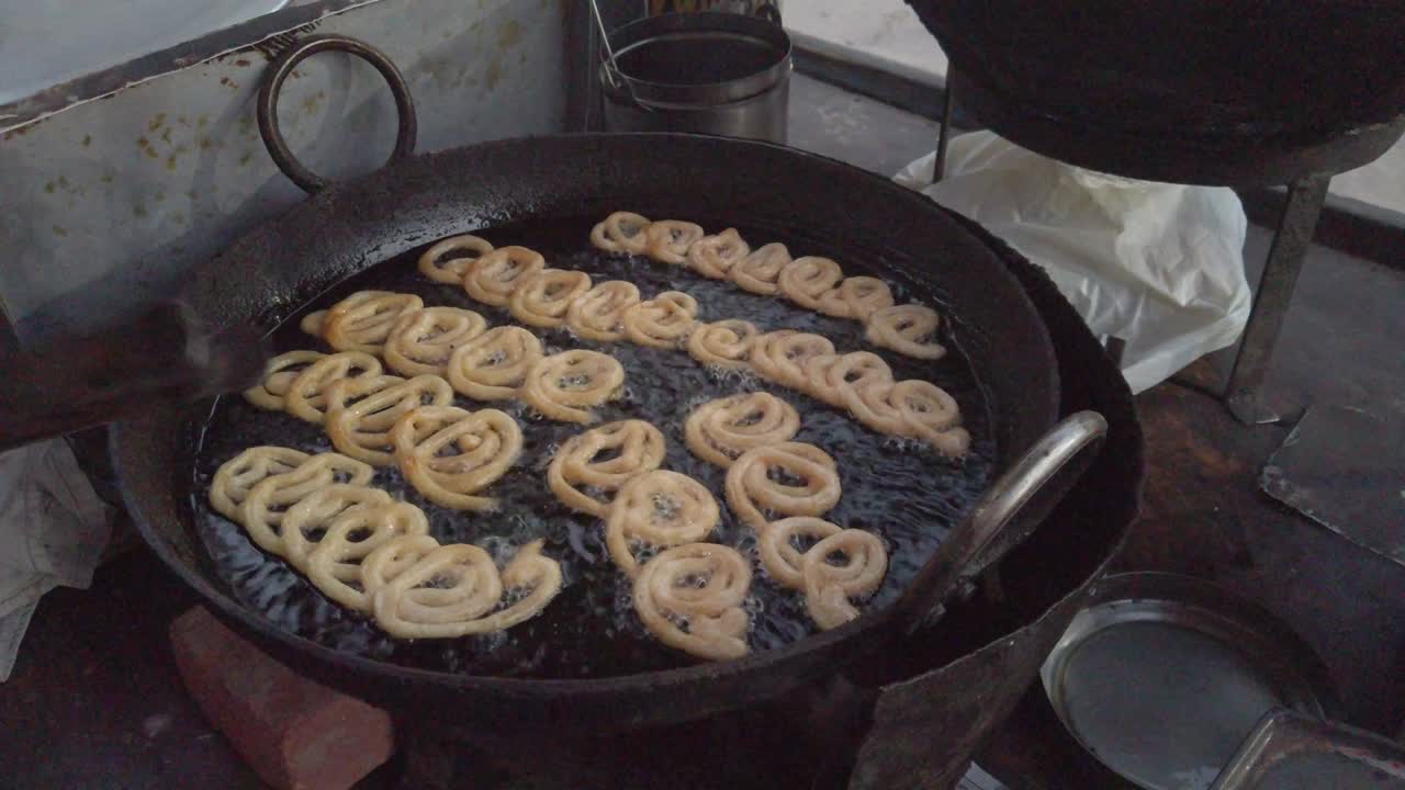 comida vegetariana popular en las calles del subcontinente indio