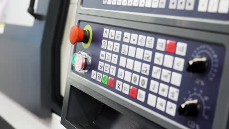 cnc machine control panel