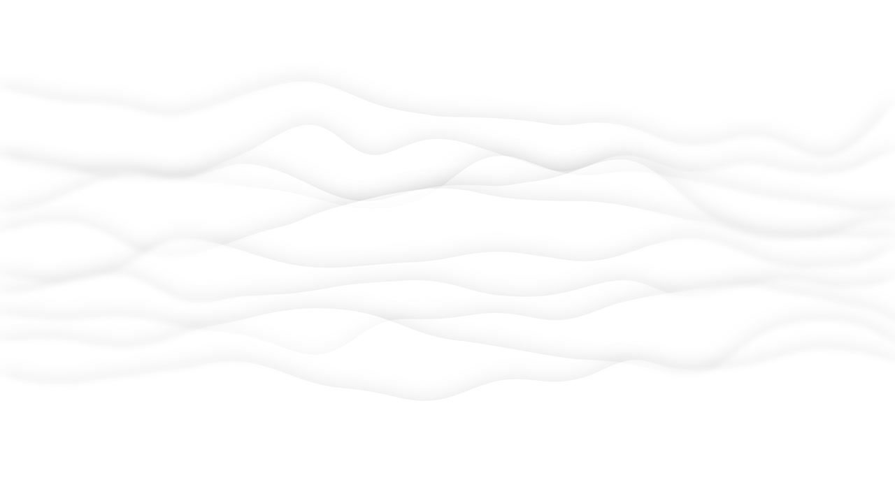 Abstract white waves background