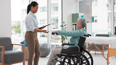 woman with disability, physiotherapy