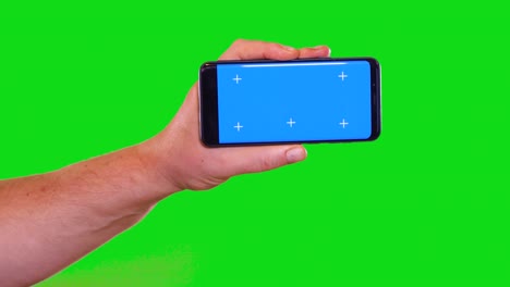 blue screen template for cellphone or smartphone