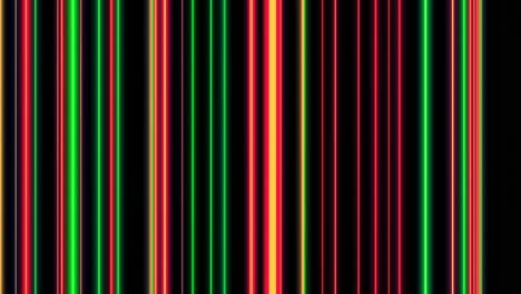 colorful vertical neon lines